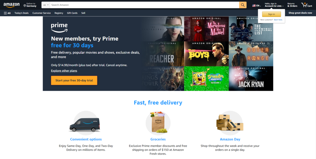 Amazon Prime Subscription Business Model 